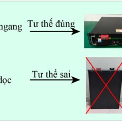 Lưu ý khi sử dụng pin lưu trữ Gigabox 5E